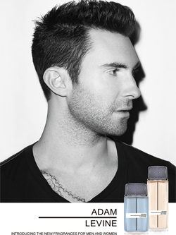 Adam Levine lanza su primera fragancia para hombre y mujer