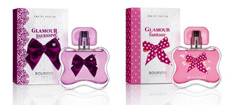 Frascos de 'Glamour Excessive' y 'Glamour Fantasy' de Bourjois