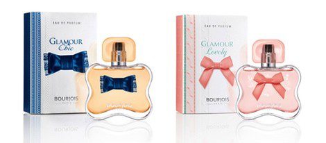 Frascos de 'Glamour Chic' y 'Glamour Lovely' de Bourjois