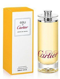 Frasco de 'Eau de Cartier'