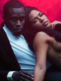 P Diddy y Cassie, semidesnuda, en el spot de la fragancia 3AM