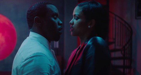 P Diddy y Cassie, la imagen de la sensualidad y la picardía en el spot del nuevo perfume 3AM