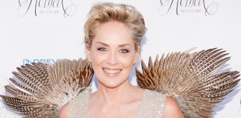 Sharon Stone, una angelita de Victoria's Secret