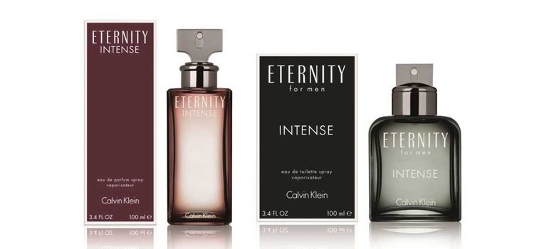 De izq a dch: 'Eternity Intense' y 'Eternity for Men Intense'