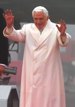 El Papa Benedicto