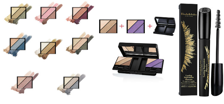 'Eyeshadow Trio Palette' y 'Lasting Impression' de Elizabeth Arden