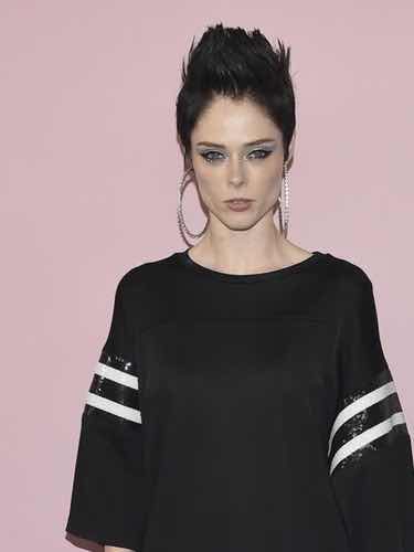 Coco Rocha con cresta 