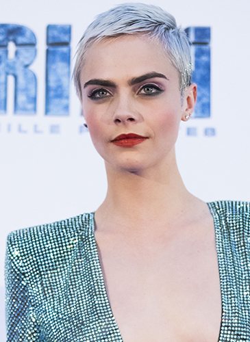 Cara Delevingne, en la premiere de la película 