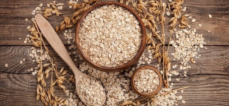 La avena funciona como un gran exfoliante para la piel