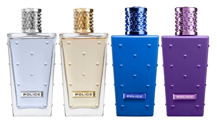 Perfumes 'Police Legend for Woman', 'Police Legend for Man', 'Police Shock in Scent for Women' y 'Police Shock in Scent for Men' de Police