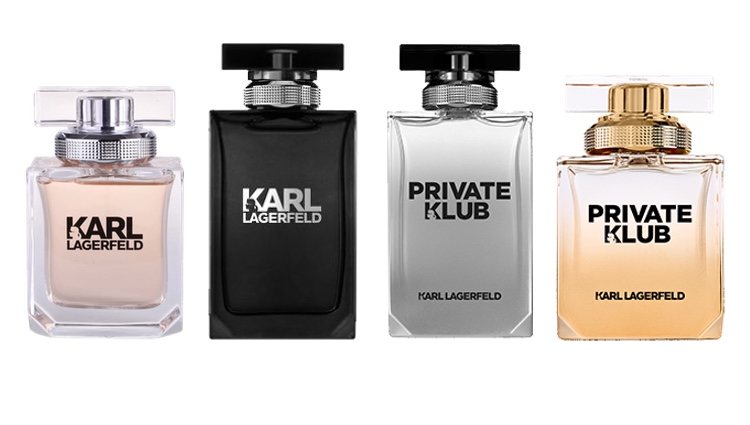 Perfumes Karl Lagerfeld for Her, Karl Lagerfeld for Him, Private Klub for Men, Private Klub for Women de Karl Lagerfeld