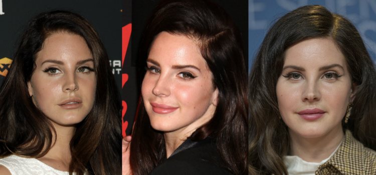 El delineado de Lana del Rey consigue aportar al look un aspecto vintage