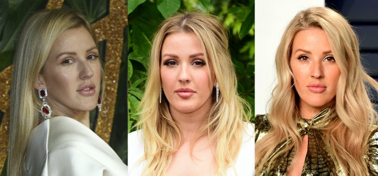 El brillo de labios es esencial en todos los looks de Ellie Goulding