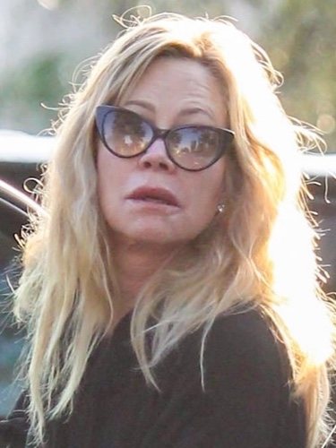 Melanie Griffith sin peinar