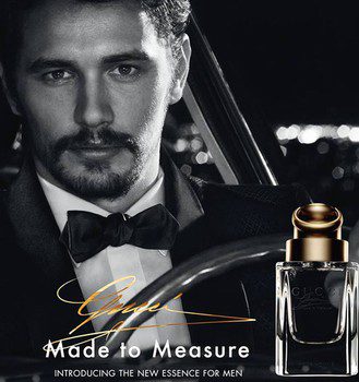 James Franco se convierte en imagen de la fragancia 'Gucci Made to Measure'