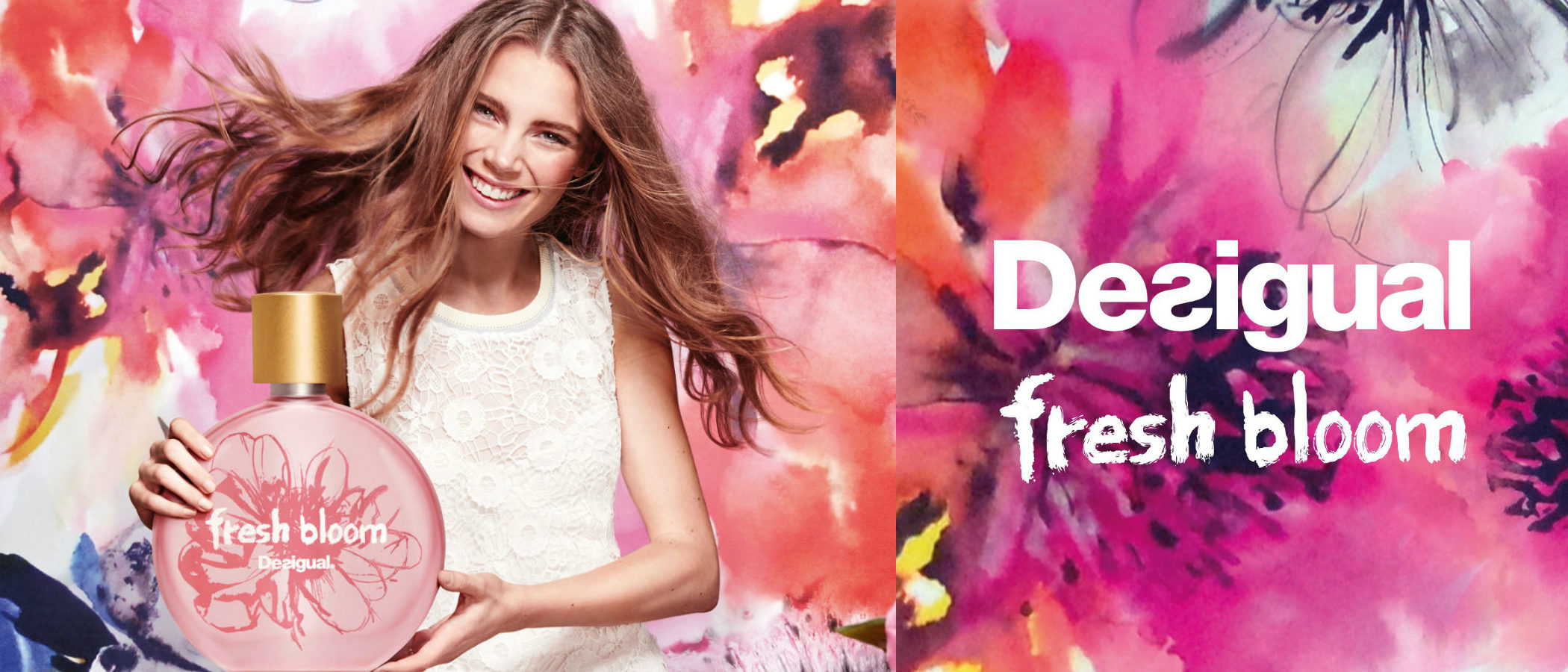 'Fresh bloom', la divertida y refrescante fragancia floral de Desigual