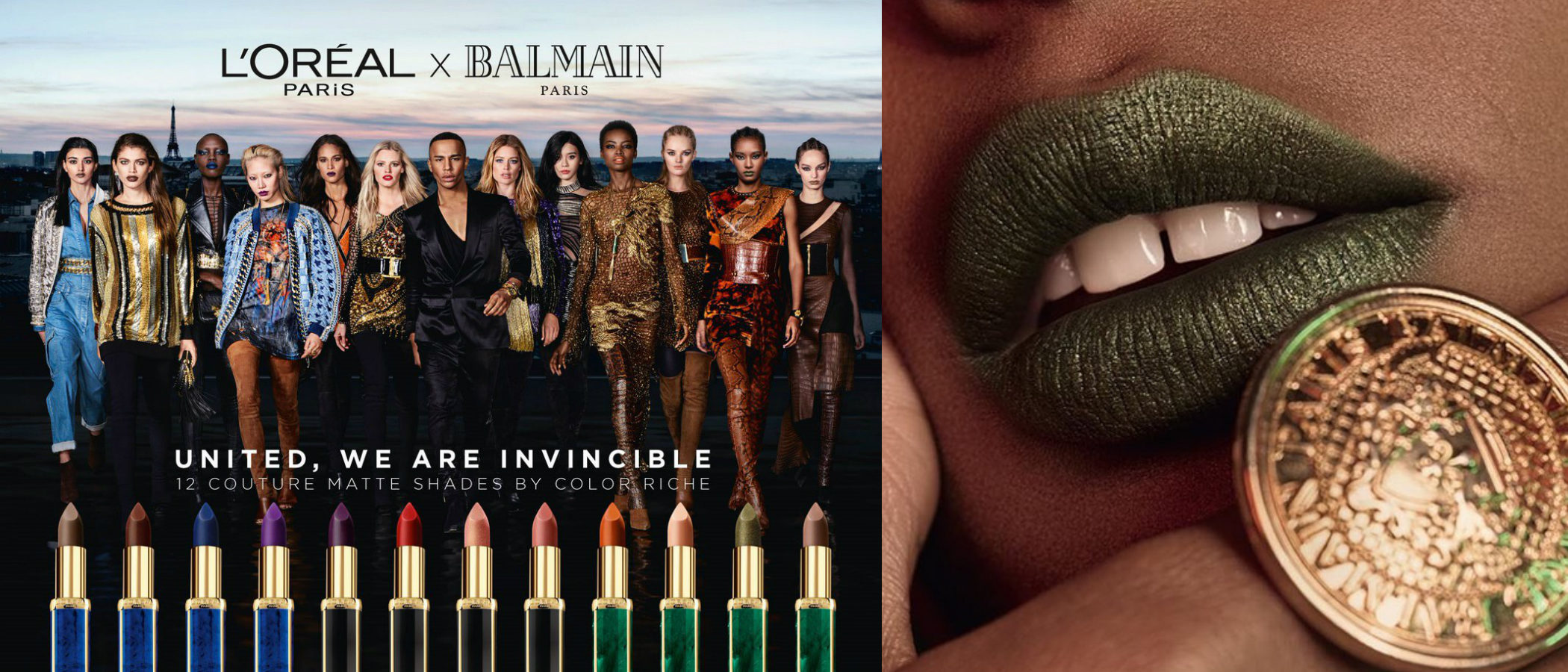 'Balmain x L'Oréal', la exclusiva y esperada colección de labiales que une alta costura y belleza asequible