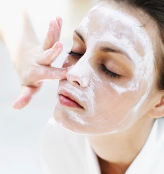 Mascarilla antiestrés para el rostro cansado