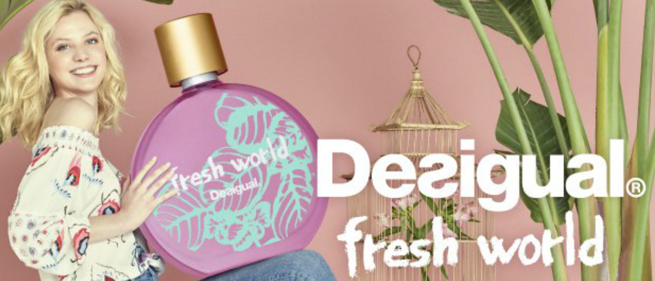 'Fresh World', la nueva fragancia de Desigual