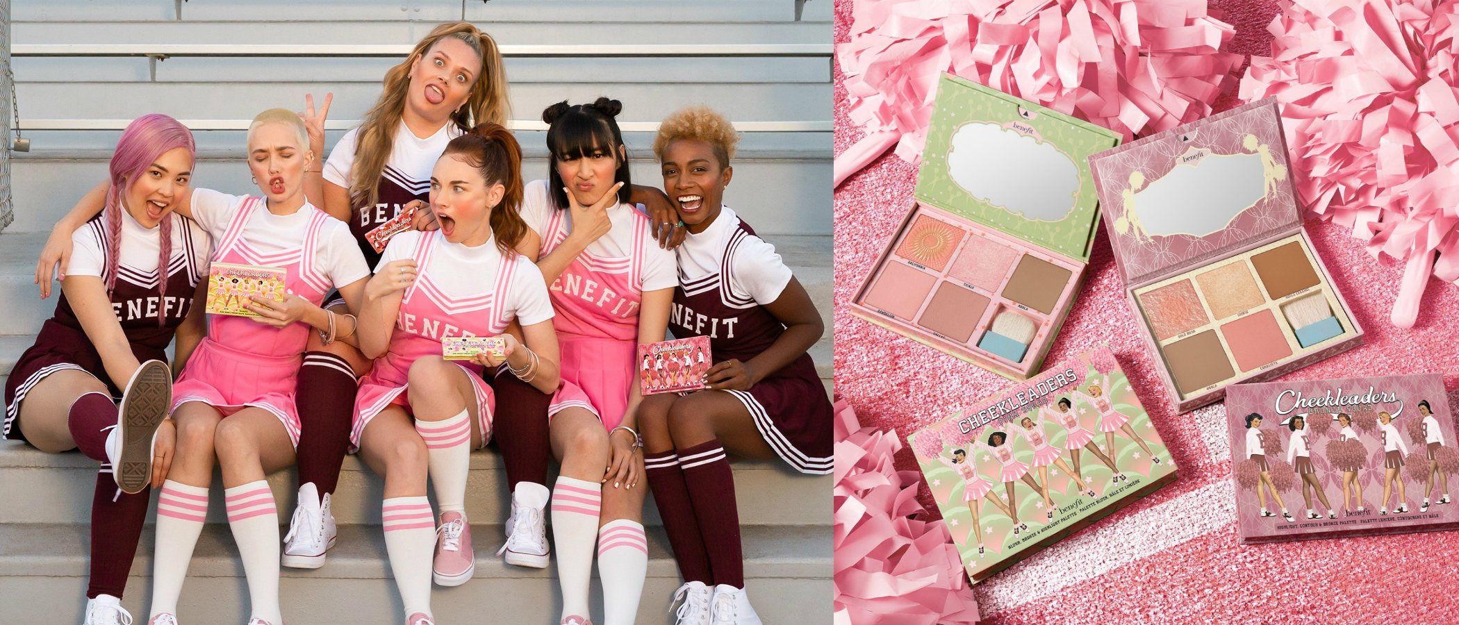 'Cheekleaders', las paletas para el rostro de Benefit para esta primavera 2019