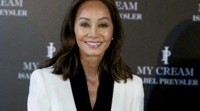 Isabel Preysler presenta sus cosméticos 'My cream': "En casa usamos mis cremas desde hace un año"