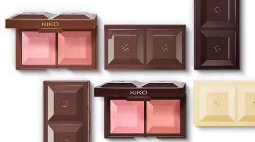 Kiko lanza una colección de coloretes guardados en una tableta de chocolate