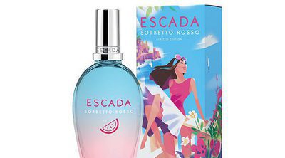 Escada se adelanta al verano con una frutal fragancia de edición limitada de 'Sorbetto Rosso'