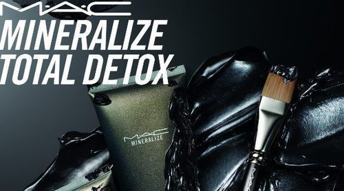 'Mineralize Total Detox', la línea de cuidado facial de MAC que cuenta con el carbón como ingrediente estrella