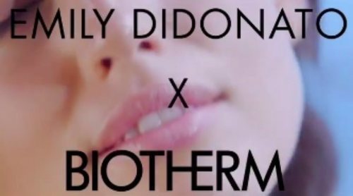 Emily Didonato se convierte en la nueva imagen de Biotherm