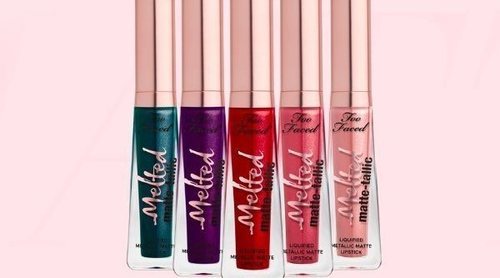 'Melted Matte-tallic', la nueva colección de labiales de Too Faced