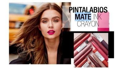 'Super Stay Ink Crayon', el nuevo labial mate de larga duración de Maybelline