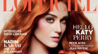 Katy Perry, pelirroja para la portada de L'Officiel Paris