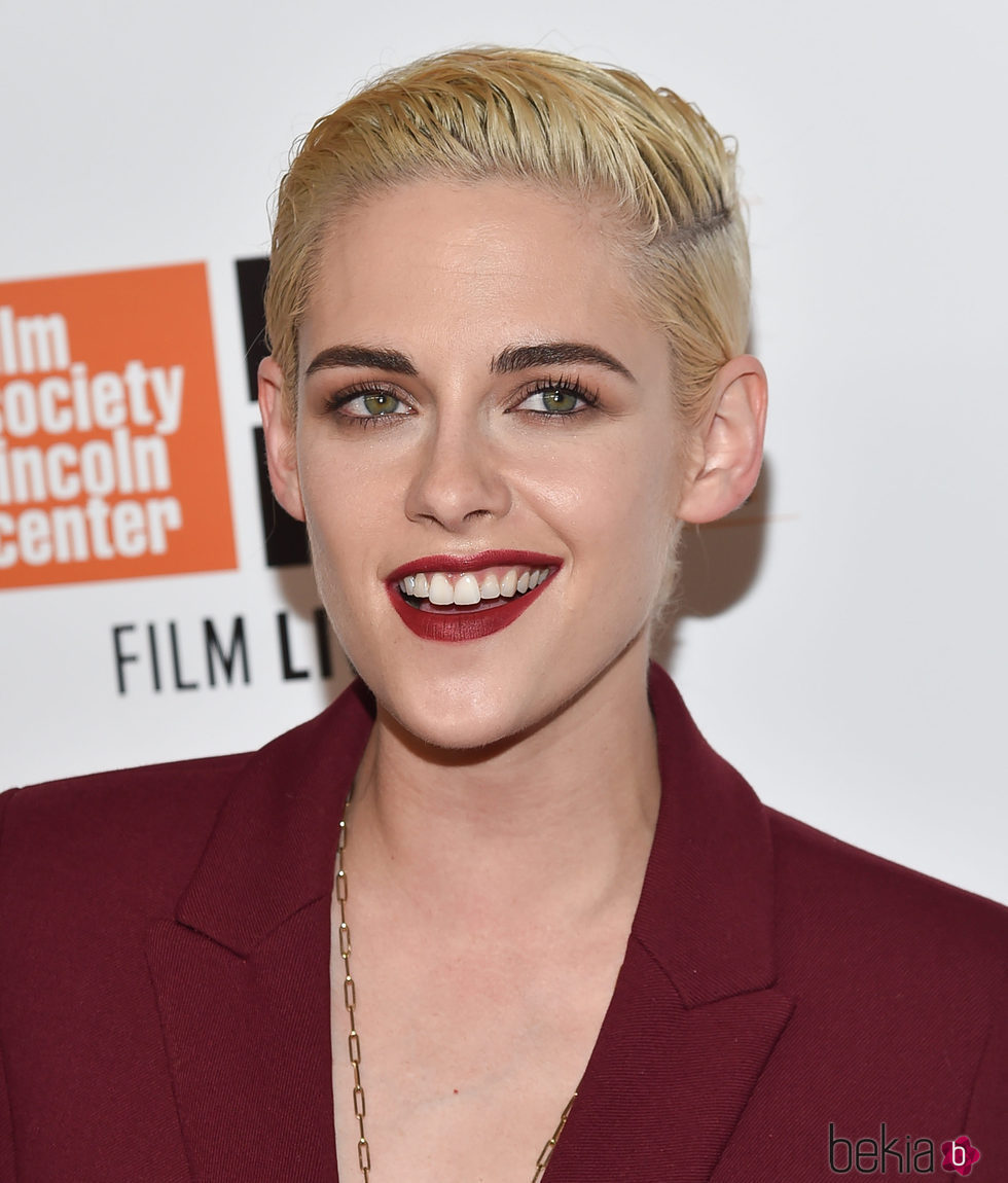 Kristen Stewart con un makeup otoñal