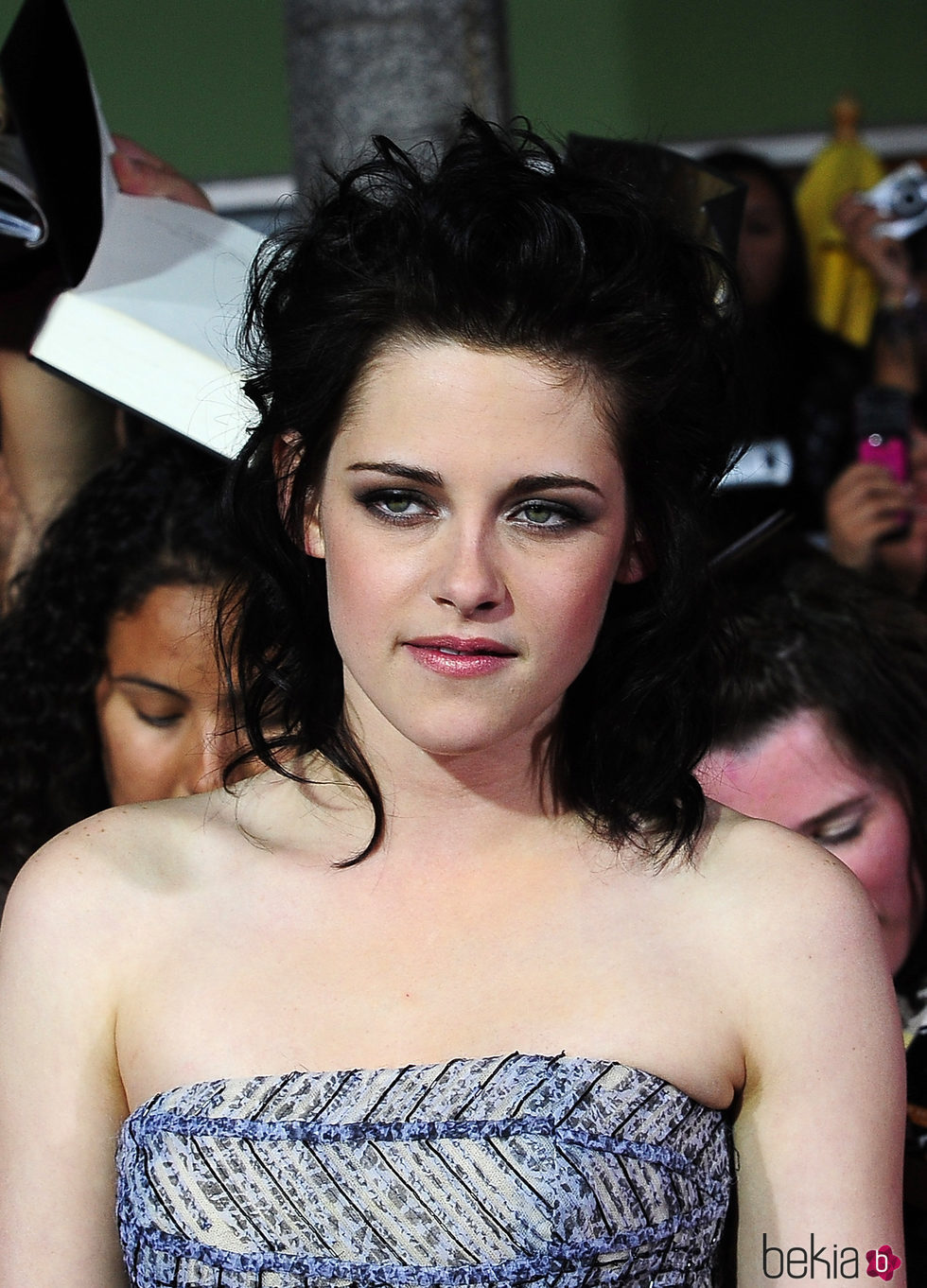 Kristen Stewart con los pelos de punta