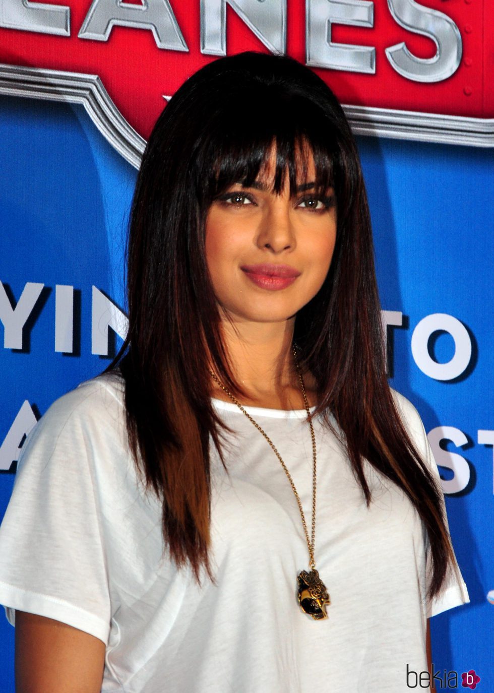 Priyanka Chopra con flequillo