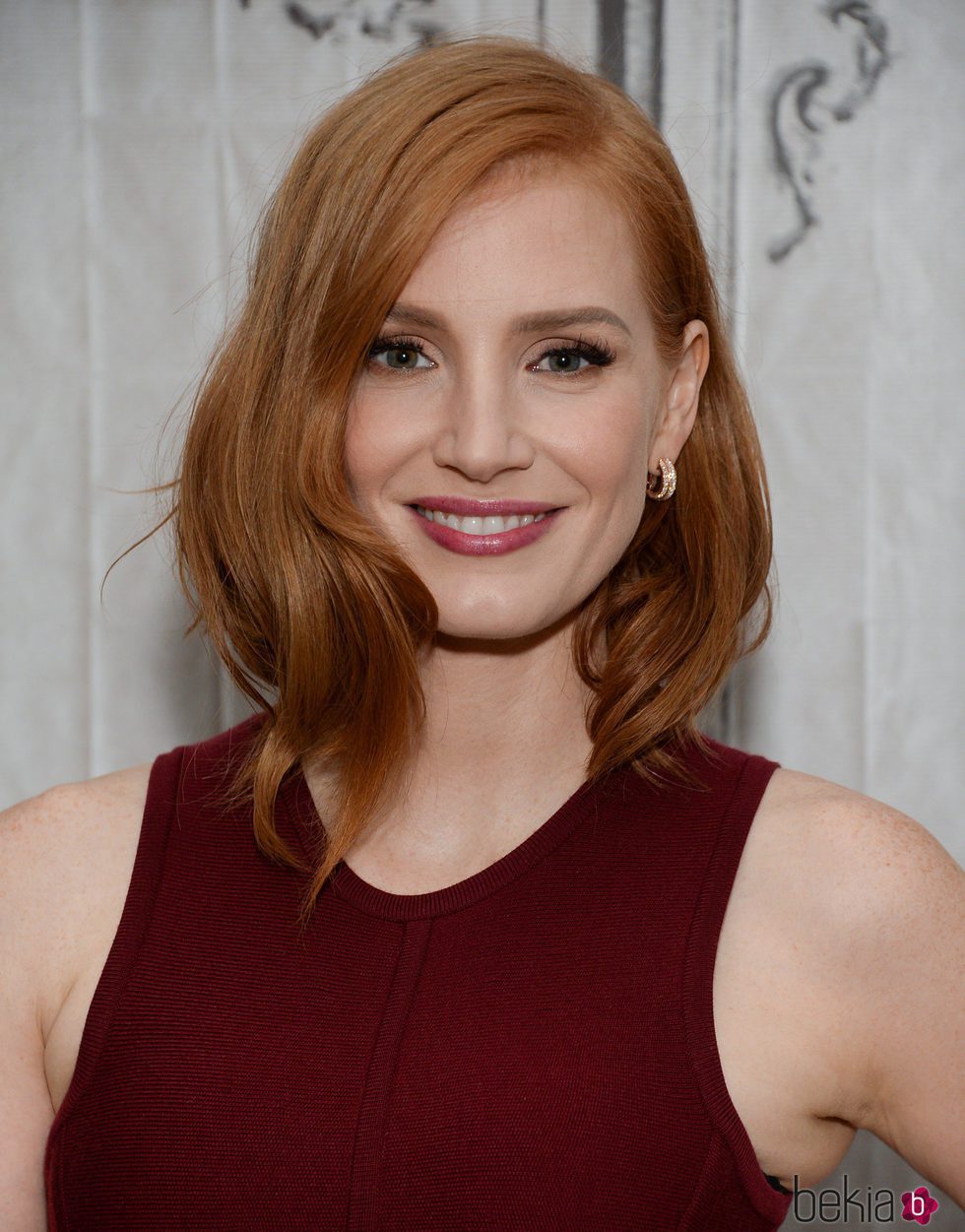 Jessica Chastain con corte de pelo estilo bob