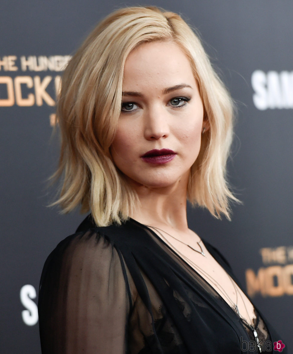 Jennifer Lawrence con el pelo corto