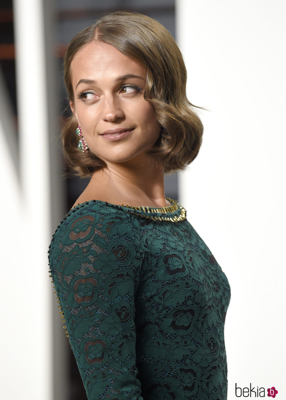 Alicia Vikander con corte estilo bob