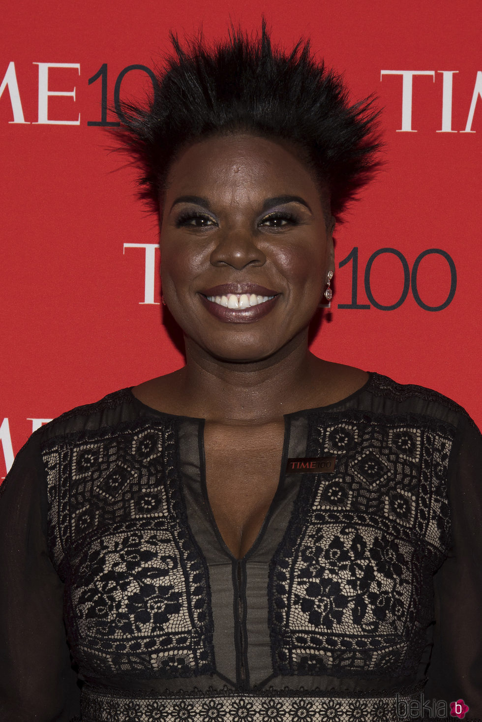 Leslie Jones con los pelos de puntas