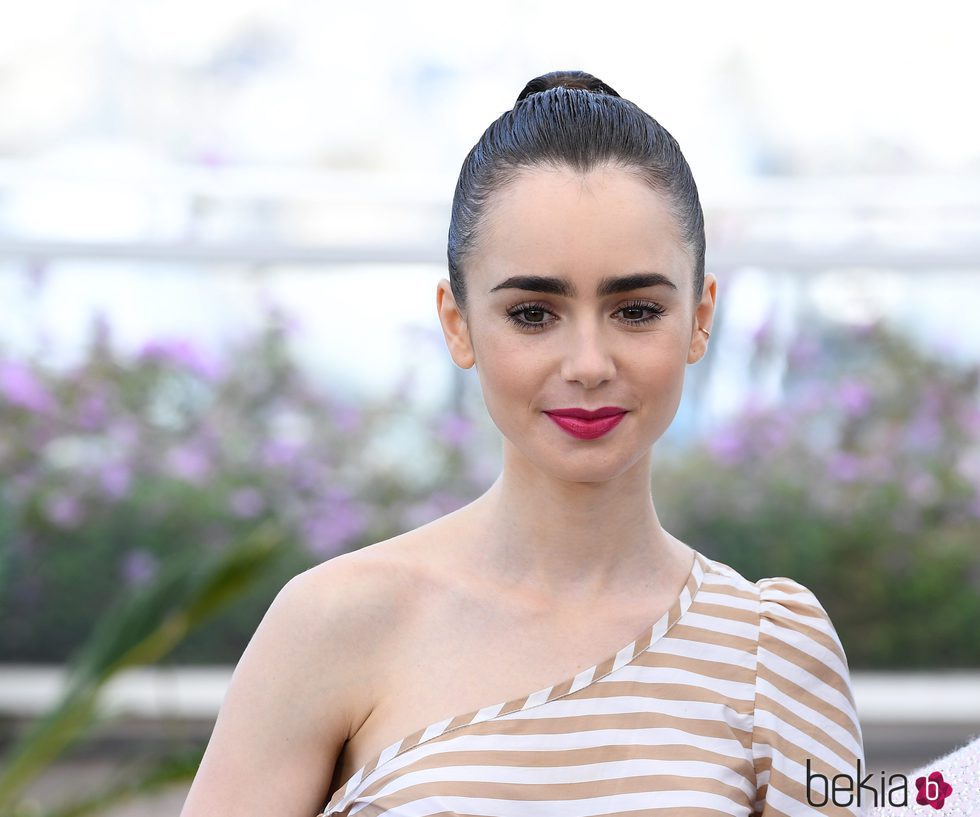 Lily Collins en el  Festival de Cannes 2017