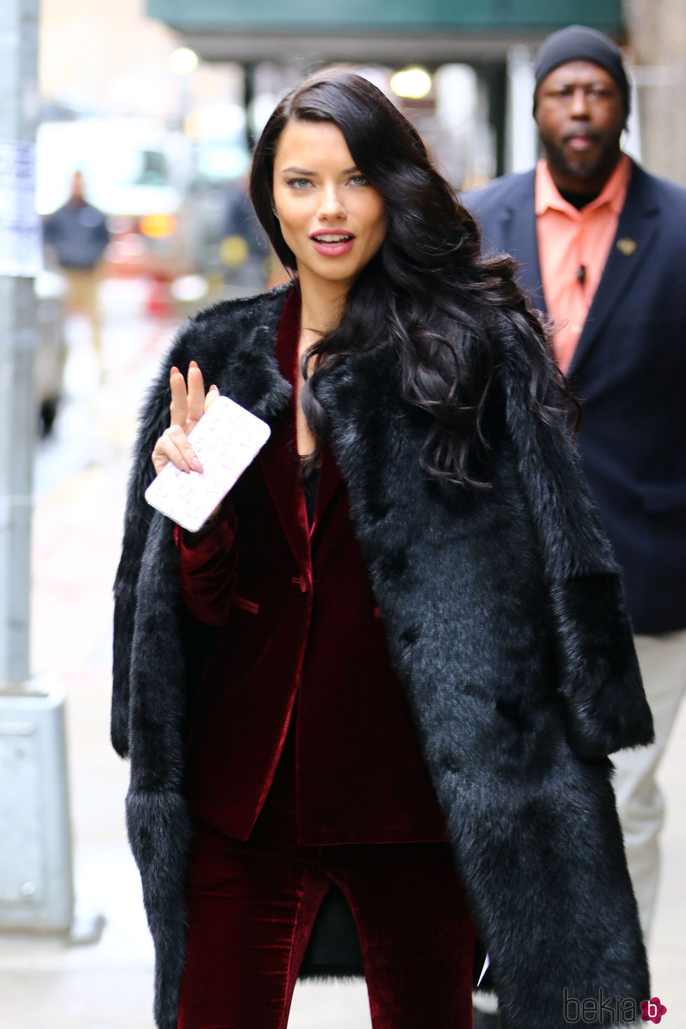 Adriana Lima en Nueva York