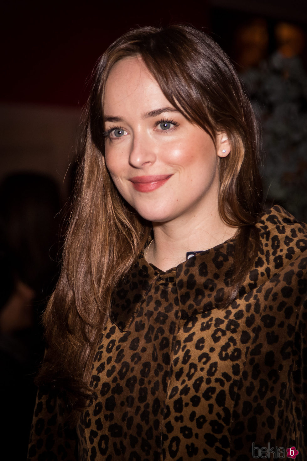 Dakota Johnson apuesta por el colorete anaranjado