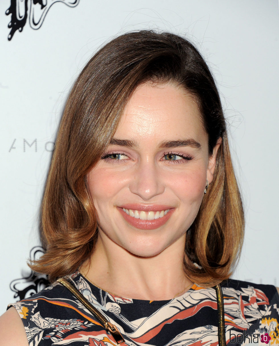 La actriz Emilia Clarke en la presentación de StellaMcCartney