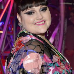 Beth Ditto en la presentación de la campaña navideña de las Galerías Lafayette