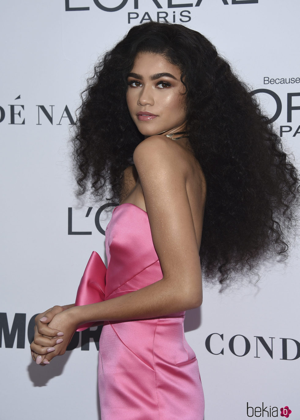 La cantante Zendaya en los premios 'Glamour Women 2017' en Nueva York