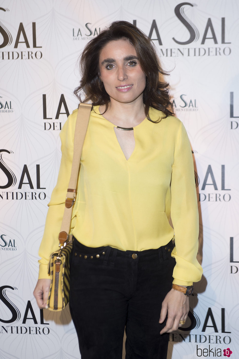 Paloma Segrelles en la inauguración 'La sal del Mentidero' en Madrid