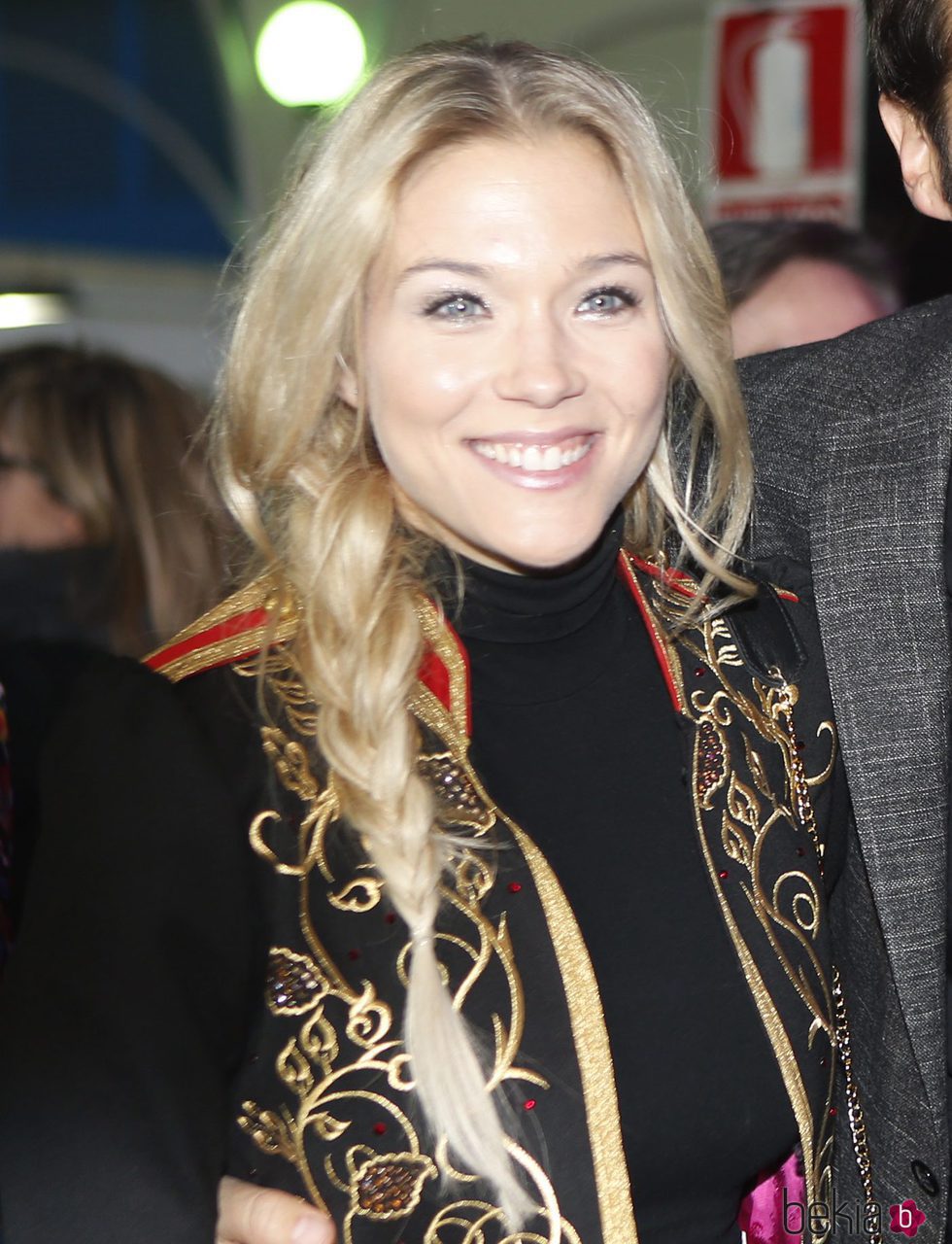 Patricia Montero con ojos caídos en la presentación del Circo Mágico en Madrid