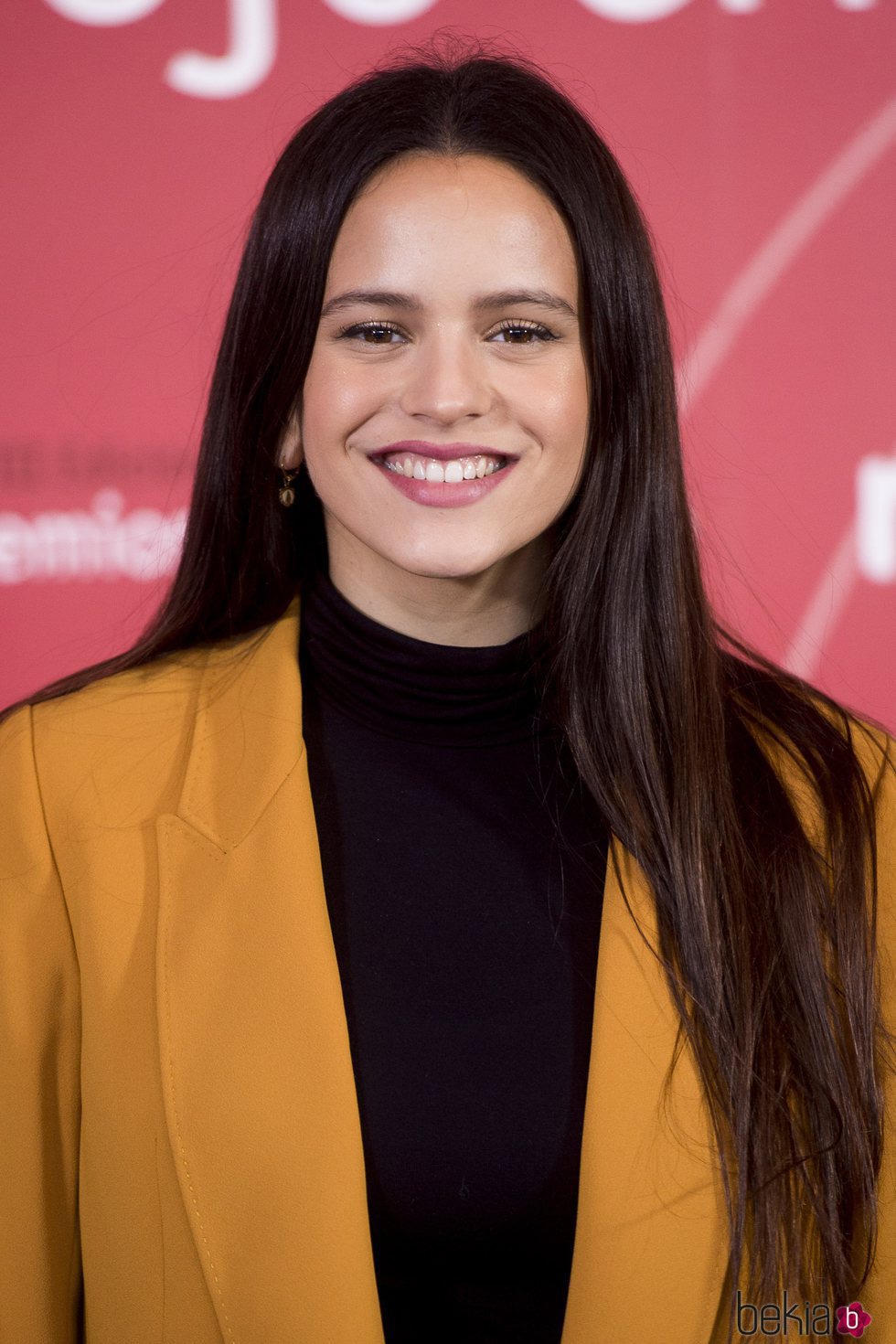 Rosalía con el pelo liso en los Premios 'El ojo crítico 2018'