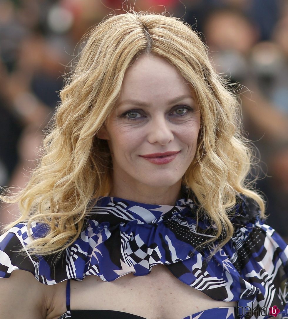 Vanessa Paradis en la presentación de 'Knife + Heart' en el Festival de Cannes 2018