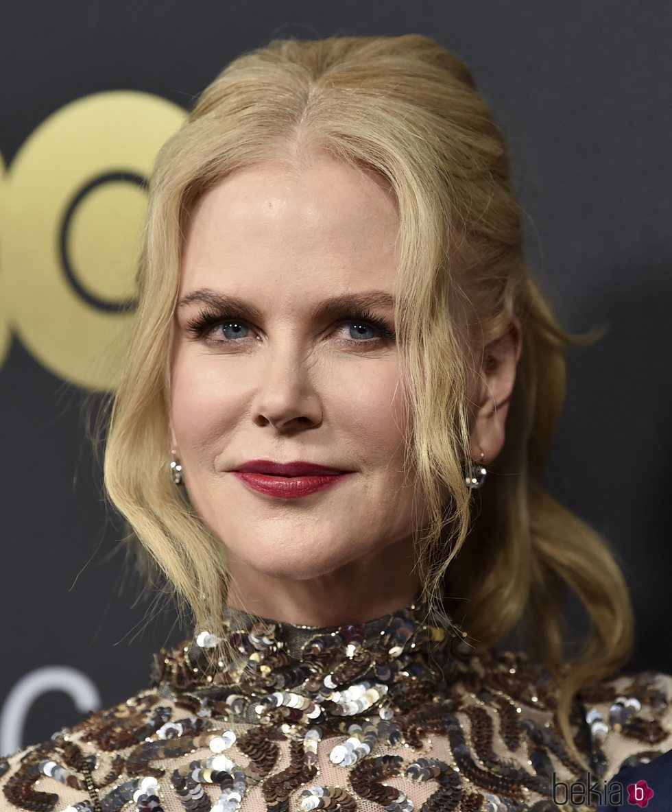 Nicole Kidman con una coleta alta en la gala American Songbook 2018